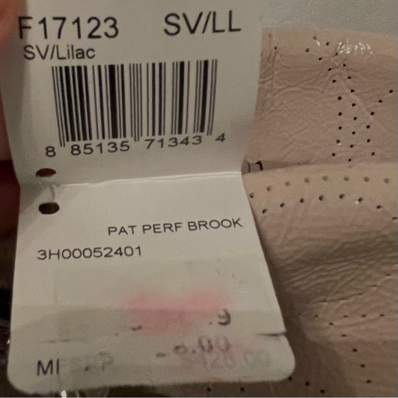 COACH Bag New With Tags Perforated Brooke Hobo Silver Lilac Leather Gorgeous Bag - Picture 3 of 10